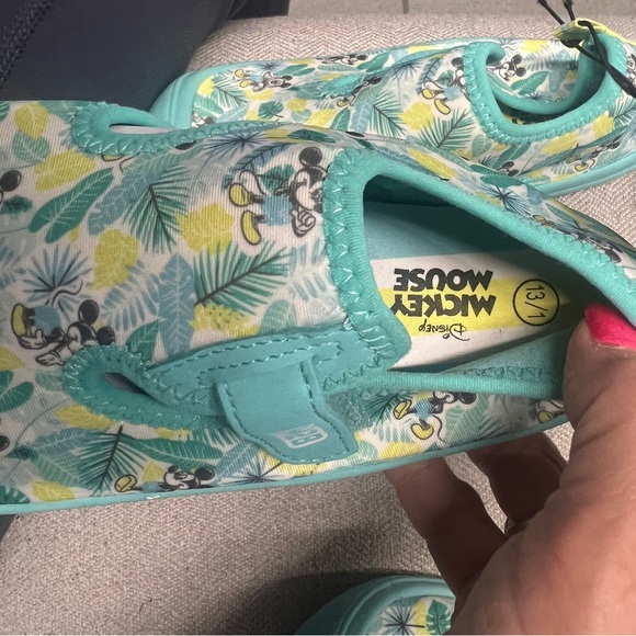 Disney Kids Water Shoes - Teal and Yellow - Picture 9 of 9
